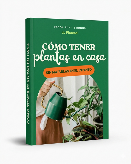 CÓMO TENER PLANTAS EN CASA SIN MATARLAS EN EL INTENTO: La guía práctica para elegir, cuidar y decorar desde cero.